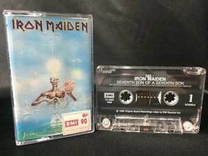 Iron Maiden Seventh Son Of A Seventh Son Cassette Tape (EMI 1998) Thai Reissue - Picture 1 of 4