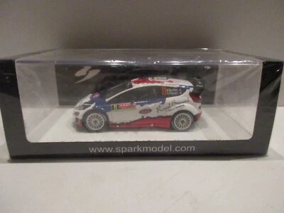 SPARK 1/43 FORD FIESTA RS WRC 2nd MONTE CARLO 2014 #9 BOUFFIER PANSERI S3793 - Immagine 1 di 4
