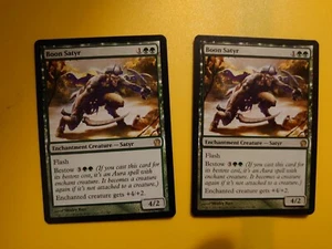 MTG Card. Boon Satyr x2 Theros Rare - Picture 1 of 6