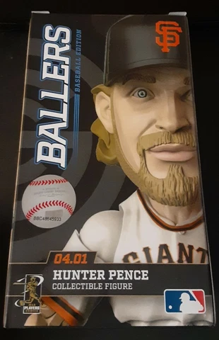 SF Giants Hunter Pence Collectible Figure Sealed Sports Crate Ballers Cover