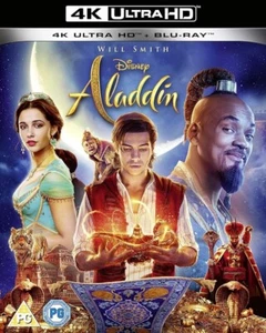 Aladdin 4K UHD Ultra High Def Live Action Disney Movie Film Will Smith alladin - Imagen 1 de 1