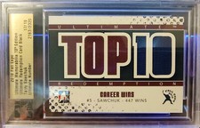 2010 Fall Expo ITG Ultimate Memorabilia GUJ Black Terry Sawchuk /19