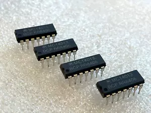 4x MC14013BCP Circuito Motorola CMOS Doble Tipo D Flip-Flop - Imagen 1 de 6