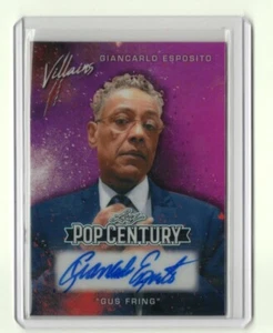 2025 Leaf Pop Century Giancarlo Esposito Villains PINK AUTO 1/8 Gus Fring - Picture 1 of 1