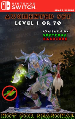 Diablo 3 - Nintendo Switch - Unmodded Primal Set - Arachyr's - Hexendoktor - Bild 1 von 4