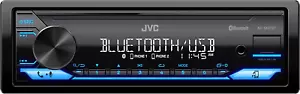 JVC KD-SX27BT Car Stereo with Bluetooth, 100W Digital Media Receiver, 1.5A USB t - Picture 1 of 12