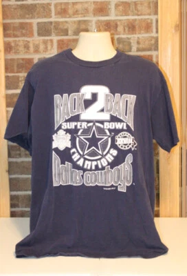 CAMISETA DALLAS COWBOYS RETRO "BACK 2 BACK" XL  Foto 1 de 2