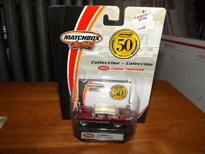 火柴盒收藏品 1955 年凯迪拉克 FLEETWOOD 1:64 50 周年纪念 NIP 2001 — 第 1/4 张图片