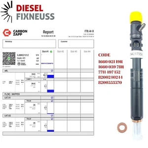 Einspritzdüse Injektor Renault Kangoo Clio 1,5 dci EJBR01701Z EJBR02101Z R02101Z - Bild 1 von 15