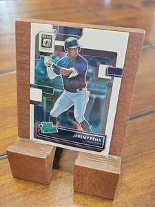 2022 Panini Donruss Optic - Rated Prospect Holo Prizm #RP-23 Jeremy Pena (RC) - Picture 1 of 2