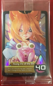 NOSTALGIX SET OF 4 DAY ZERO SEALED HOLO PROMO CARDS NEAR MINT - SEE DESCRIPTION - Picture 1 of 9