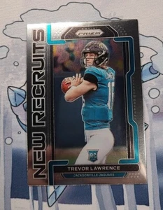 2021 Panini Prizm New Recruits Trevor Lawrence Rookie Card #NR-1 RC Jaguars - Picture 1 of 4