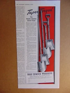 1941 TRUE TEMPER SHOVELS vintage art print ad - Picture 1 of 1
