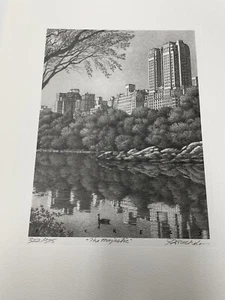 Jim Buckels - The Majestic - Grabado firmado y numerado de la ciudad de Nueva York - Imagen 1 de 1