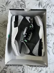 Jordan 3 Retro “Green Glow” UK Size 8 - Picture 1 of 9