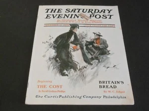 1903 NOVEMBER 14 SATURDAY EVENING POST MAGAZINE - HARRISON FISHER COVER - K 810 - Picture 1 of 2