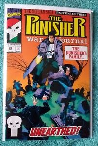 The Punisher War Journal #25 (The Sicilian Saga Part 1 0f 3) Marvel Comic NM 
