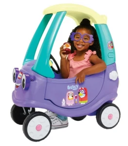NEW Little Tikes Bluey Cartoon Grannies Car Coupe Toddler Outdoor Yard Toy Car - Picture 1 of 3