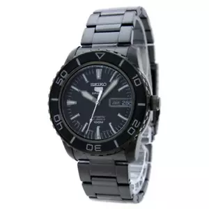 SEIKO 5 SNZH59J1 Automatic 100m Diver New in Box Made in Japan Black TWN - Picture 1 of 5
