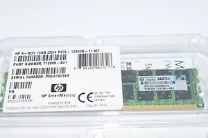 NEW HP 713985-S21 16GB 2RX4 PC3L-12800R MEMORY MODULE - Picture 1 of 2