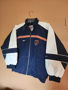 Vintage 90s Chicago Bears Pro Line Nike JACKET Coat Youth XL - Picture 1 of 3