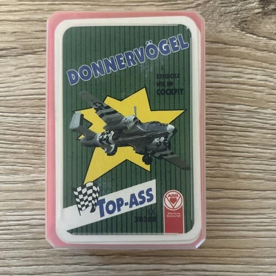 TOP ASS - DONNERVÖGEL - Auto/Flugzeug Quartett - Altenburg Stralsunder - Bild 1 von 4