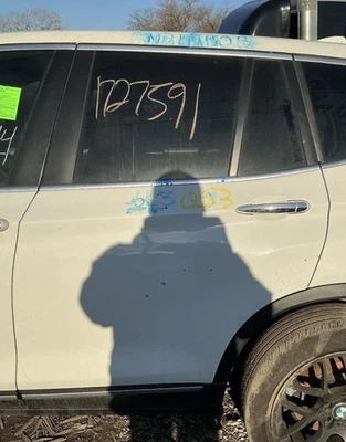 Driver Left Rear Side Door Alpine White 300 Fits 14-17 BMW X3 824254 Foto 1 de 4