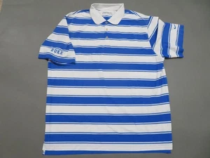 Duke Blue Devils Shirt Herren 2XL blau weiß gestreift NCAA Basketball Nike Dri Fit - Bild 1 von 9
