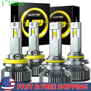 CANBUS 9005 H11 LED Super Headlight Bright Bulb White 40000LM Hi-Lo Beam 1-10Set - Picture 1 of 12