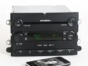Ford Mustang 07 AMFM 6 Disc CD Shaker 500 Radio w Bluetooth Music 7R3T-18C815-NB - Bild 1 von 7