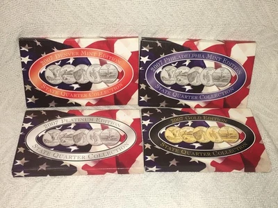 2007 State Quarter Collection Set Denver, Philadelphia, Platinum, & Gold Edition - Image 1 of 4
