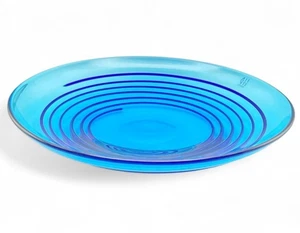 "Centro de mesa Lip cristal de Murano Marcello Furlan 16,5"" espiral firmado 1997 de colección LEER - Imagen 1 de 19