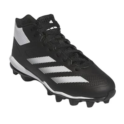 Botines de béisbol Adidas para niños Adizero Impact MD moldeados EE. UU. 3 negros atléticos usados en excelente estado Foto 1 de 4