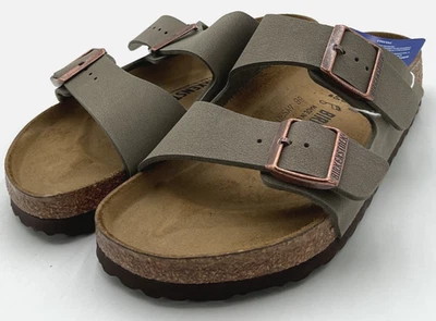 Birkenstock Arizona Women's Size 7 US 38 EU Stone Sandals NIB - Image 1 of 4