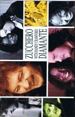 Zucchero With Randy Crawford Diamante cassette UK London 1991 cassingle LONCS313 - Image 1 of 3