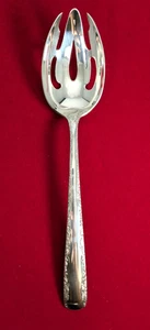 Camellia by Gorham Sterling Silver 8-1/4'' Pierced Serving Spoon - Picture 1 of 3