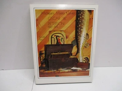 OSCAR PETERSON BOOK~FIRST EDIT.~SIGNED~FISH SPEARING DECOY COLLECTOR BOOK - Image 1 of 4