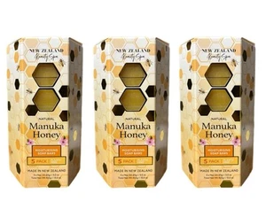 3x New Zealand Beauty Spa MANUKA HONEY Moisturizing SOAP Bars 5 Pack 3oz per Bar - Picture 1 of 3