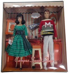 2008 Campus Sweet Shop Midge and Allan Gold Label Barbie Collector L9650 - Bild 1 von 8