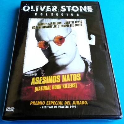 ASESINOS NATOS / NATURAL BORN KILLERS (Dvd R2) English Deutsch Español - Precint - Imagen 1 de 4