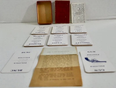 Rare Antique 1904 GAME OF POLITICS  FRANK T. RILEY PUB CO  Kansas City, Missouri - Image 1 of 4