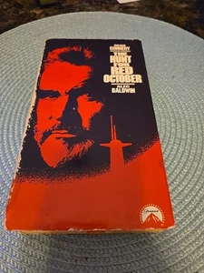 Shelf185 VHS TAPE~ THE HUNT FOR RED OCTOBER - Picture 1 of 9
