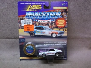 JL JOHNNY LIGHTNING 1995 DRAGSTERS USA PURPLE DRAG ON LADY 1969 AMC JAVELIN AMX - Picture 1 of 3