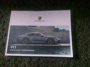 De Gebruiksaanwijzing Porsche 911    992  06.2019 - Photo 1/3