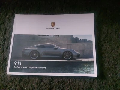 De Gebruiksaanwijzing Porsche 911    992  06.2019 - Photo 1/3