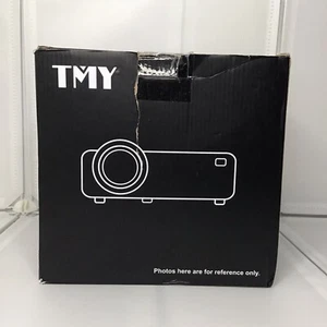 TMY Mini Projector, Upgraded Bluetooth Projector with Screen, 1080P Full HD P... - Picture 1 of 14