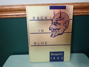 1992 Bluefield State College Zurück in der Blaupause West Virginia Jahrbuch - Bild 1 von 3