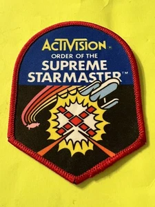 Toppa Activision videogioco vintage anni '80 - 2600 Supreme Starmaster - Foto 1 di 2