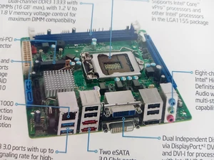 Intel DQ67EP, LGA 1155/Socket H2 Motherboard / Last One / - Picture 1 of 14