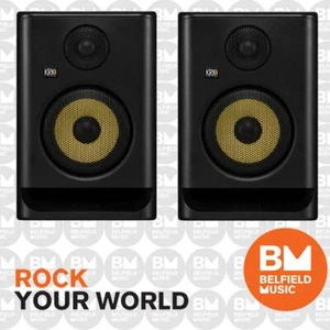 2 x KRK Rokit 7 Gen5 145W 7inch Active Studio Monitor w/ DSP - Pair - BM - Picture 1 of 2